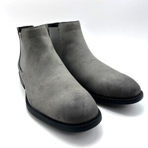 Madden Men Men's Maxxin Mid Height Chelsea Boot Grey Suede US‎ 8.5